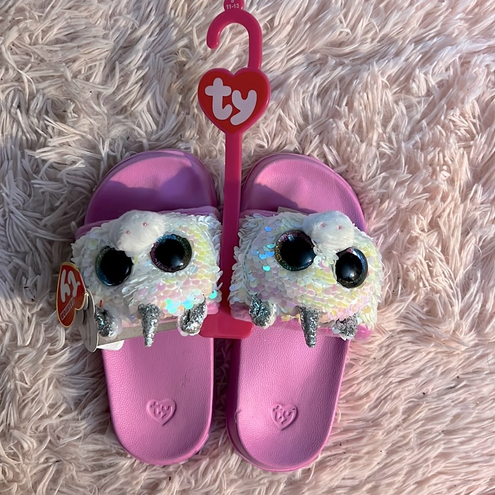 Kids Beanie Boo Sliders. Diamond